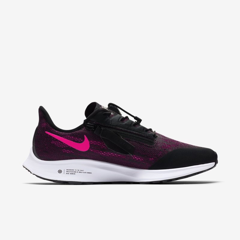 Nike Air Zoom Pegasus 36 FlyEase Løbesko Dame Sort | ZW6319-668