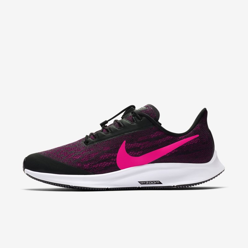 Nike Air Zoom Pegasus 36 FlyEase Løbesko Dame Sort | ZW6319-668