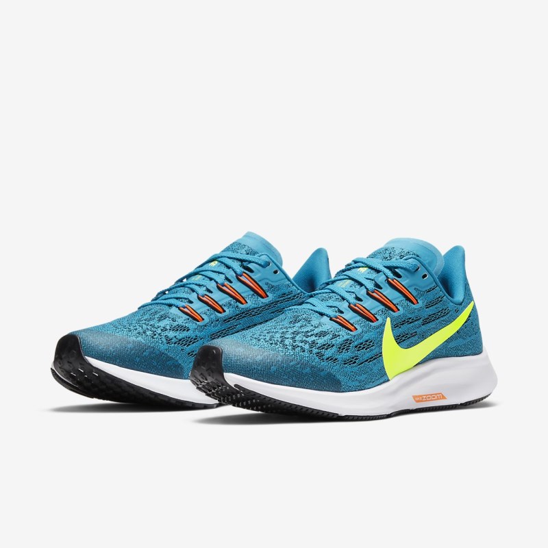 Nike Air Zoom Pegasus 36 Løbesko Børn Blå | JJ7414-052