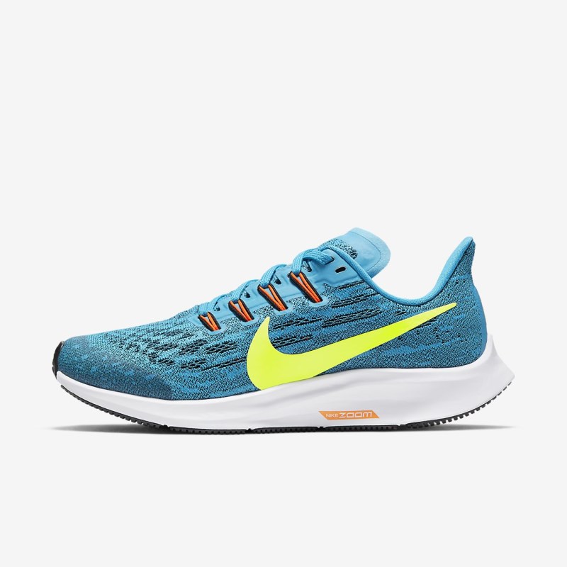 Nike Air Zoom Pegasus 36 Løbesko Børn Blå | JJ7414-052
