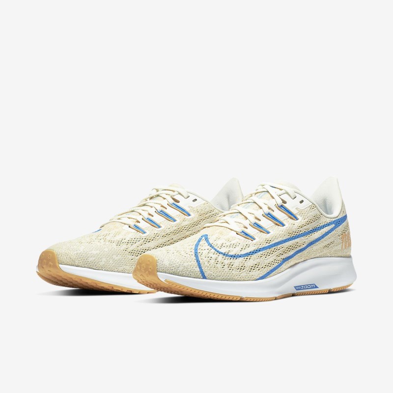 Nike Air Zoom Pegasus 36 Løbesko Dame Guld | QV3371-268