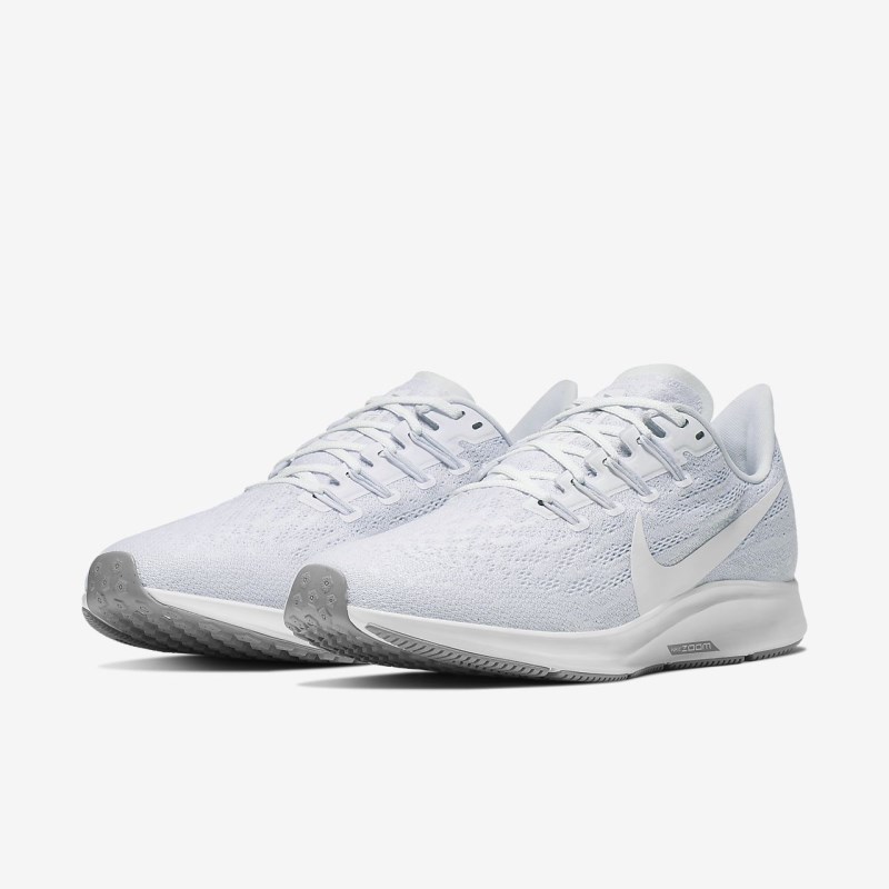Nike Air Zoom Pegasus 36 Løbesko Dame Hvide | VM0312-996