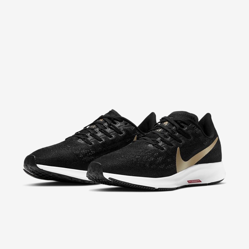 Nike Air Zoom Pegasus 36 Løbesko Dame Sort | MK9063-301