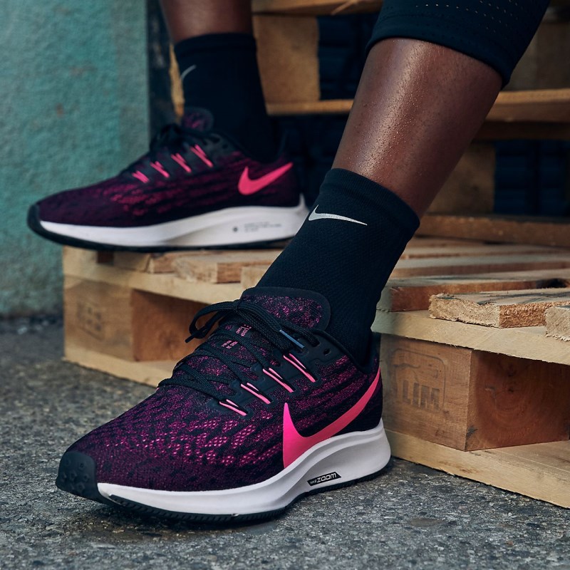 Nike Air Zoom Pegasus 36 Løbesko Dame Sort | ZE9581-017