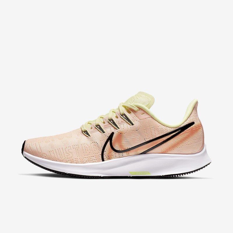 Nike Air Zoom Pegasus 36 Premium Rise Løbesko Dame Koral | AQ5801-271