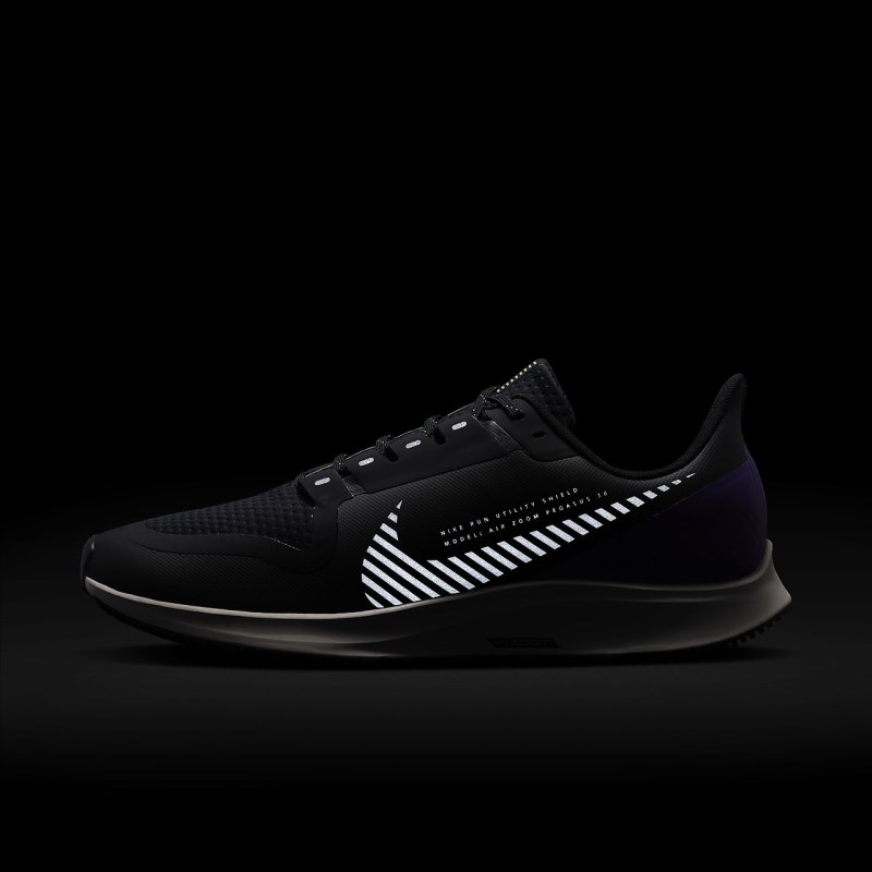 Nike Air Zoom Pegasus 36 Shield Løbesko Herre Sort | PD6024-920