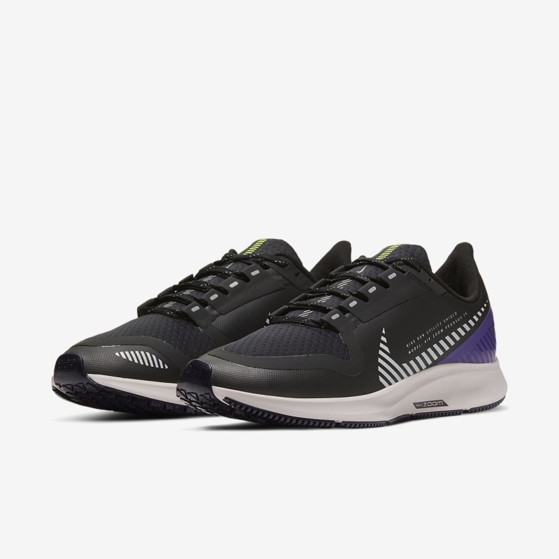 Nike Air Zoom Pegasus 36 Shield Løbesko Dame Sort | PK6915-079