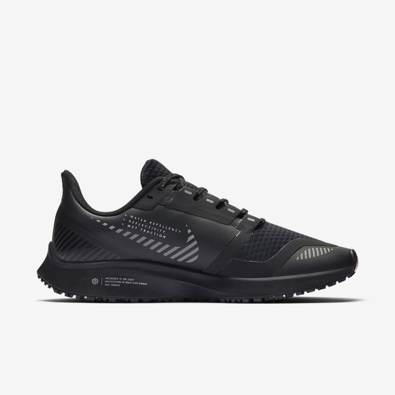 Nike Air Zoom Pegasus 36 Shield Løbesko Dame Sort | WY4189-310