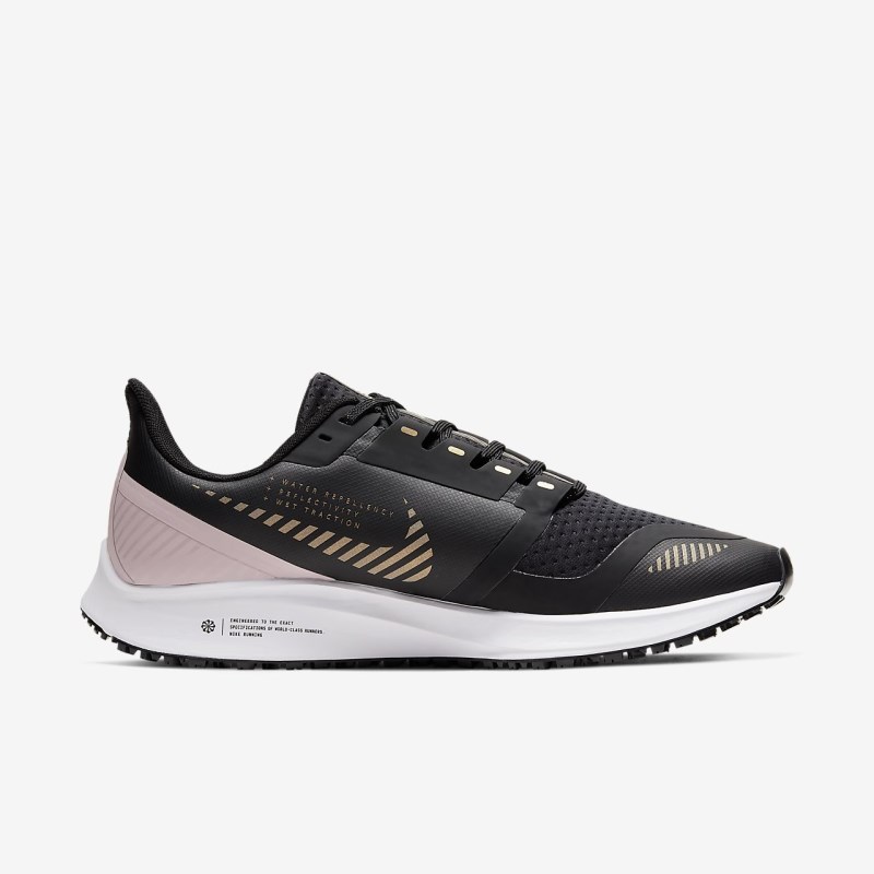 Nike Air Zoom Pegasus 36 Shield Vandresko Dame MørkeGrå | TU7633-692