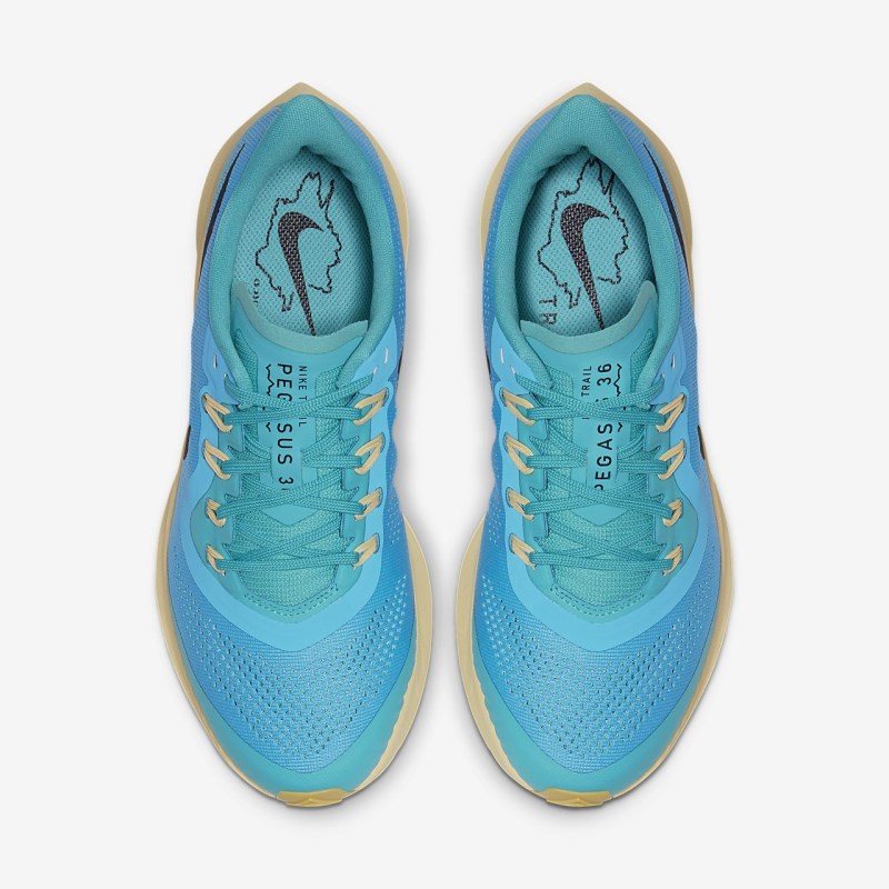 Nike Air Zoom Pegasus 36 Trail Løbesko Dame LyseBlå | CX2322-126