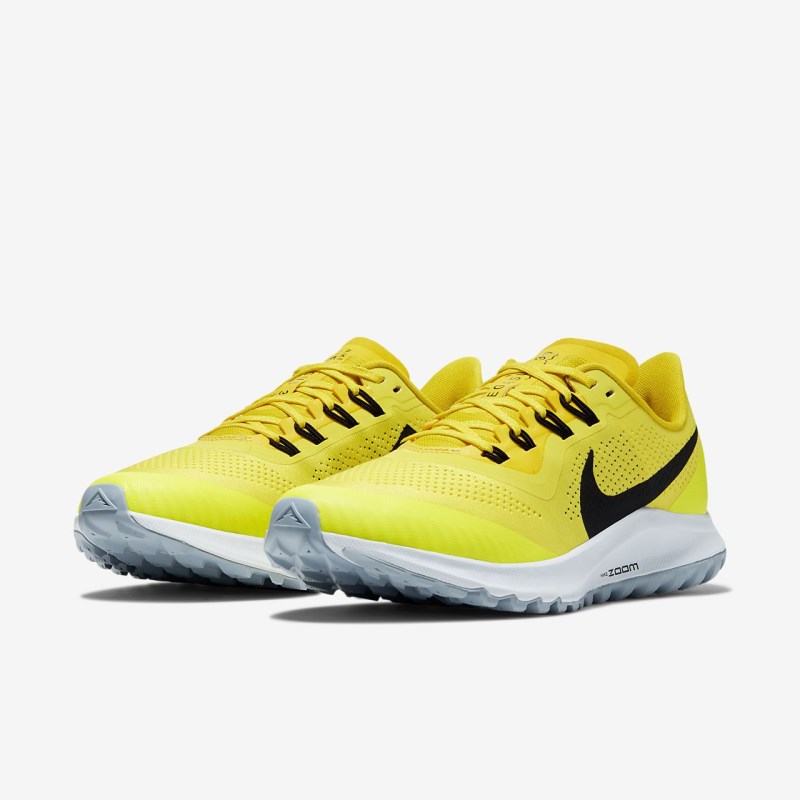 Nike Air Zoom Pegasus 36 Trail Løbesko Dame Gul | PO9224-952