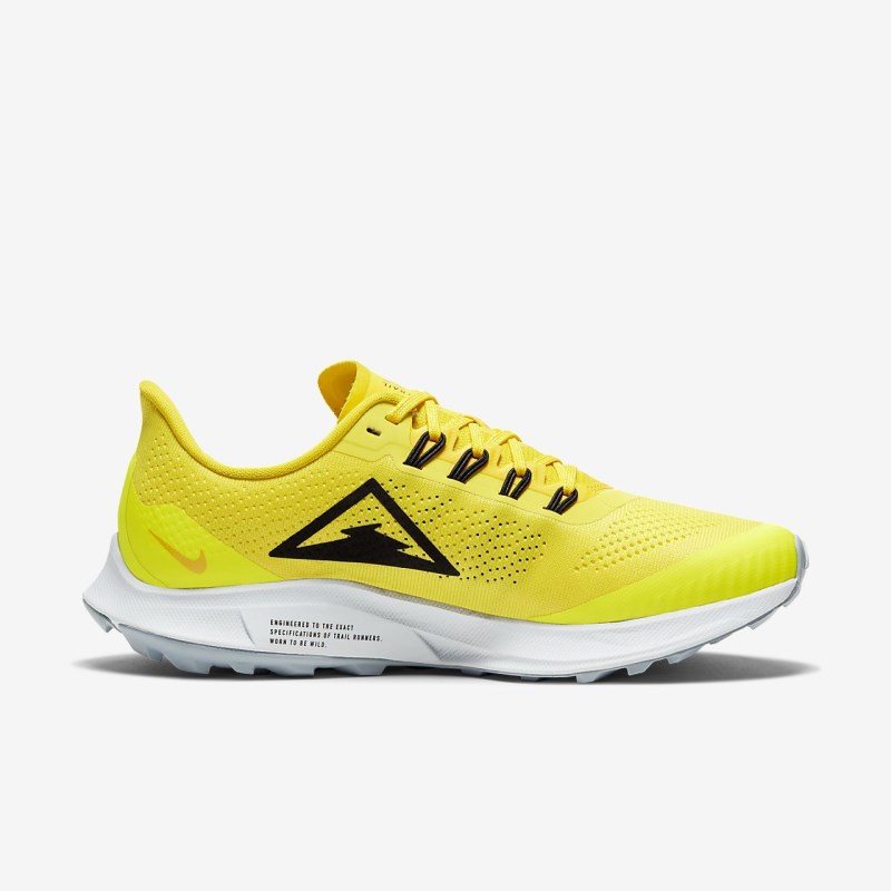 Nike Air Zoom Pegasus 36 Trail Løbesko Dame Gul | PO9224-952