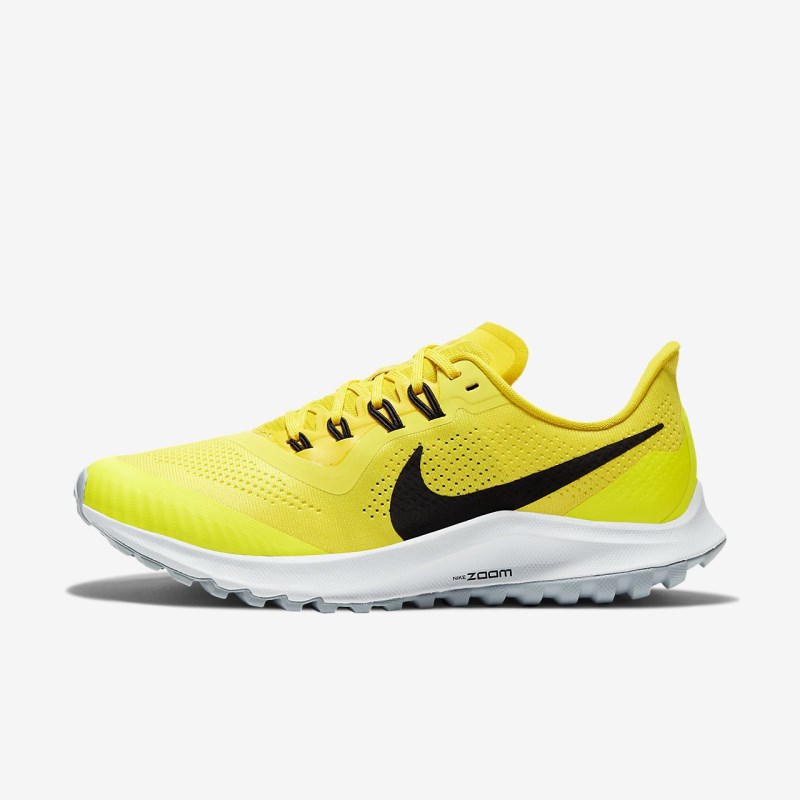 Nike Air Zoom Pegasus 36 Trail Løbesko Dame Gul | PO9224-952