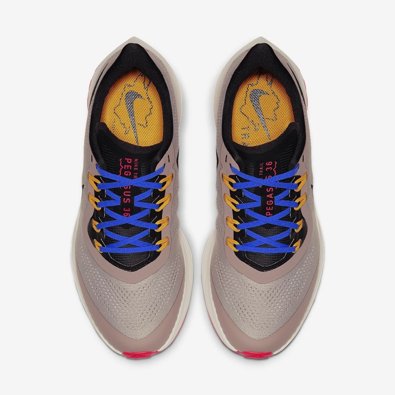 Nike Air Zoom Pegasus 36 Trail Løbesko Dame Blå | TO0832-844