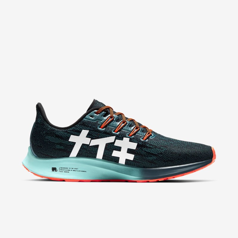 Nike Air Zoom Pegasus 36 Vandresko Dame Sort | EE6134-480