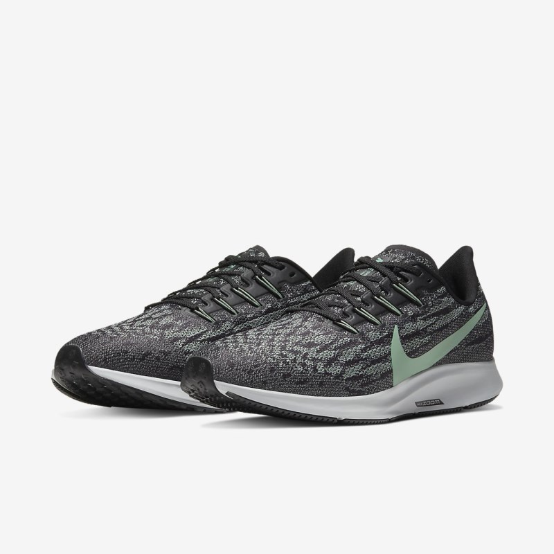 Nike Air Zoom Pegasus 36 Vandresko Herre Sort | US0082-162