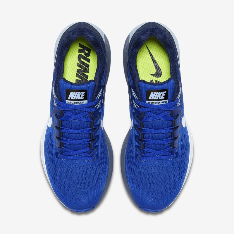 Nike Air Zoom Structure 21 Løbesko Herre Blå | JG8488-407