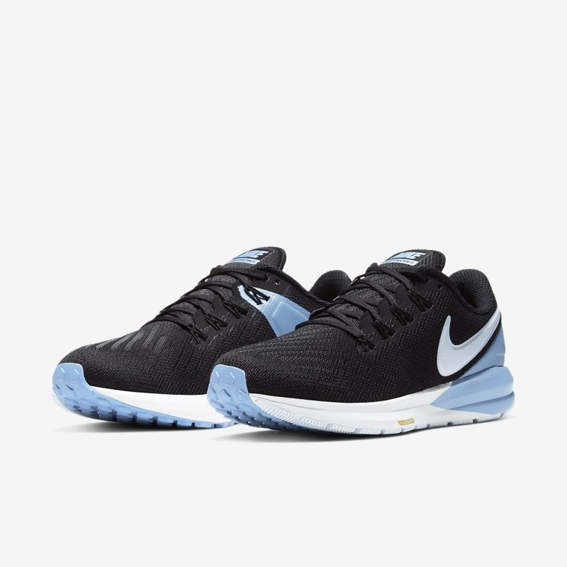Nike Air Zoom Structure 22 Løbesko Dame Sort | JD8034-595