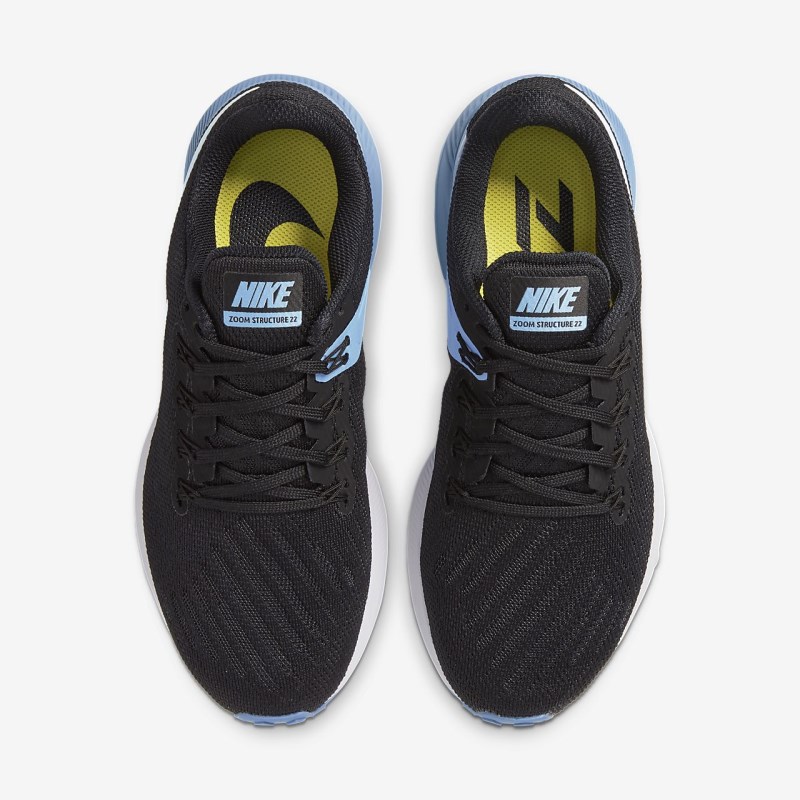 Nike Air Zoom Structure 22 Løbesko Dame Sort | JD8034-595