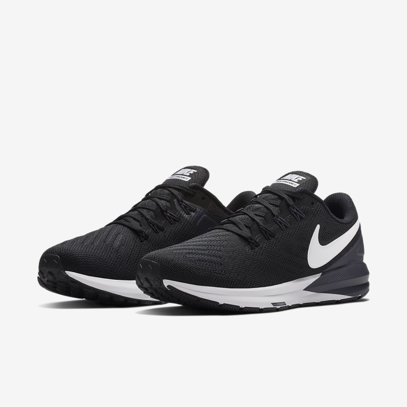 Nike Air Zoom Structure 22 Løbesko Dame Sort | WA9654-386
