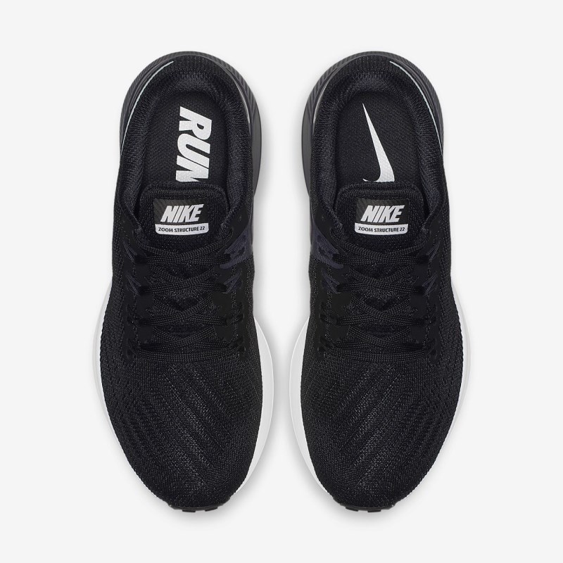 Nike Air Zoom Structure 22 Løbesko Dame Sort | WA9654-386