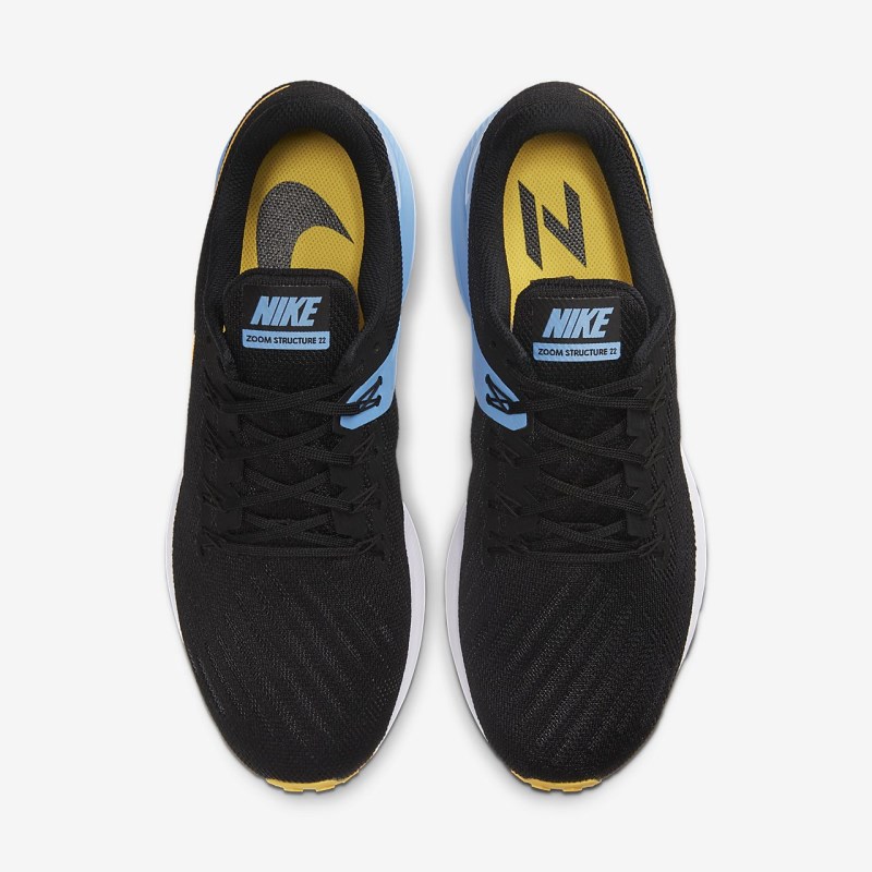 Nike Air Zoom Structure 22 Løbesko Herre Sort | FT7849-676