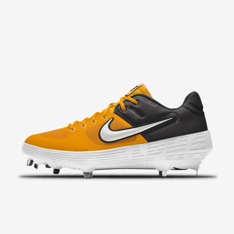 Nike Alpha Huarache Elite 2 Lav Baseball Sko Dame Gul | FD9760-583