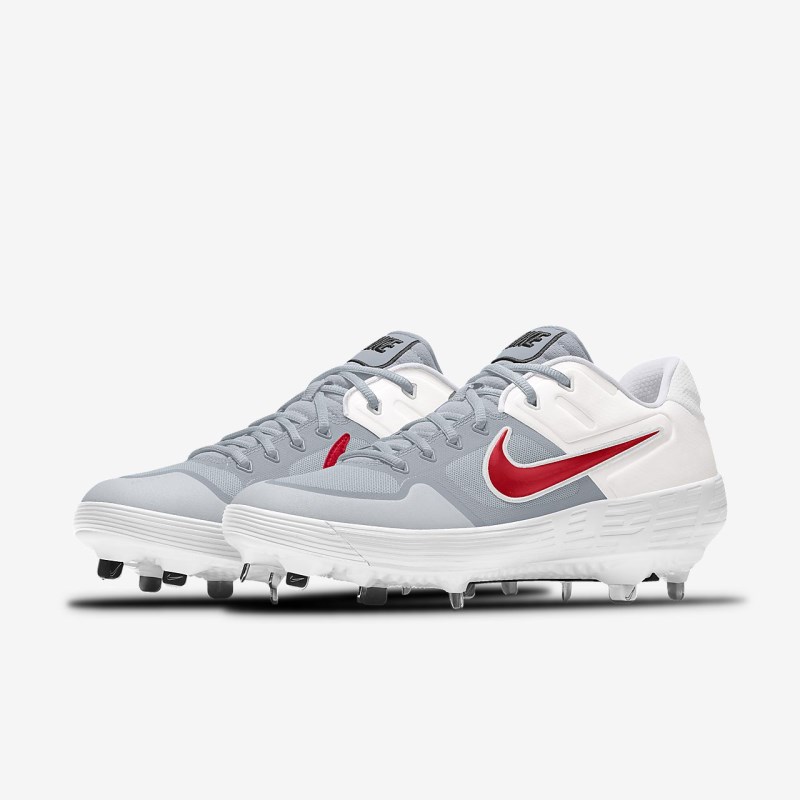 Nike Alpha Huarache Elite 2 Lav Baseball Sko Dame Hvide | NR2689-324