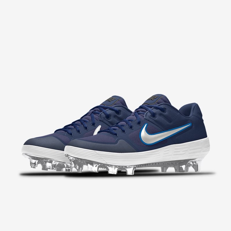 Nike Alpha Huarache Elite 2 Lav MCS Baseball Sko Dame MørkeBlå | PW1074-708