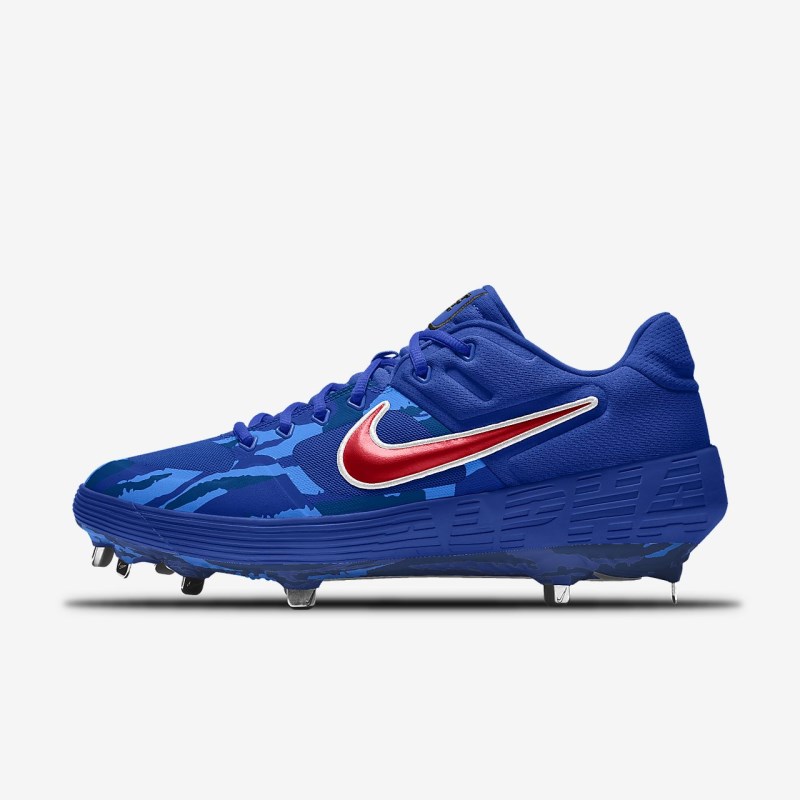 Nike Alpha Huarache Elite 2 Lav MCS Baseball Sko Herre Blå | QZ6868-151