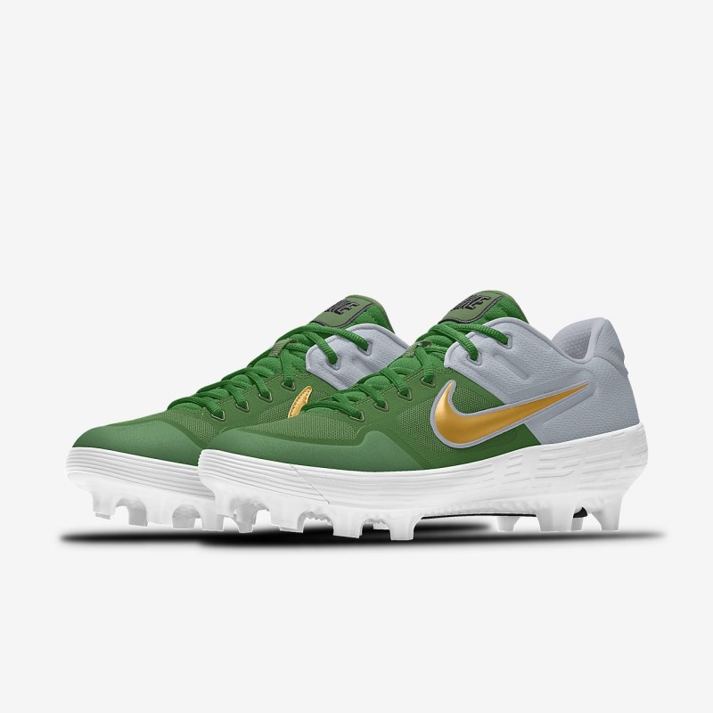 Nike Alpha Huarache Elite 2 Lav MCS Baseball Sko Dame Grøn | RI3983-504