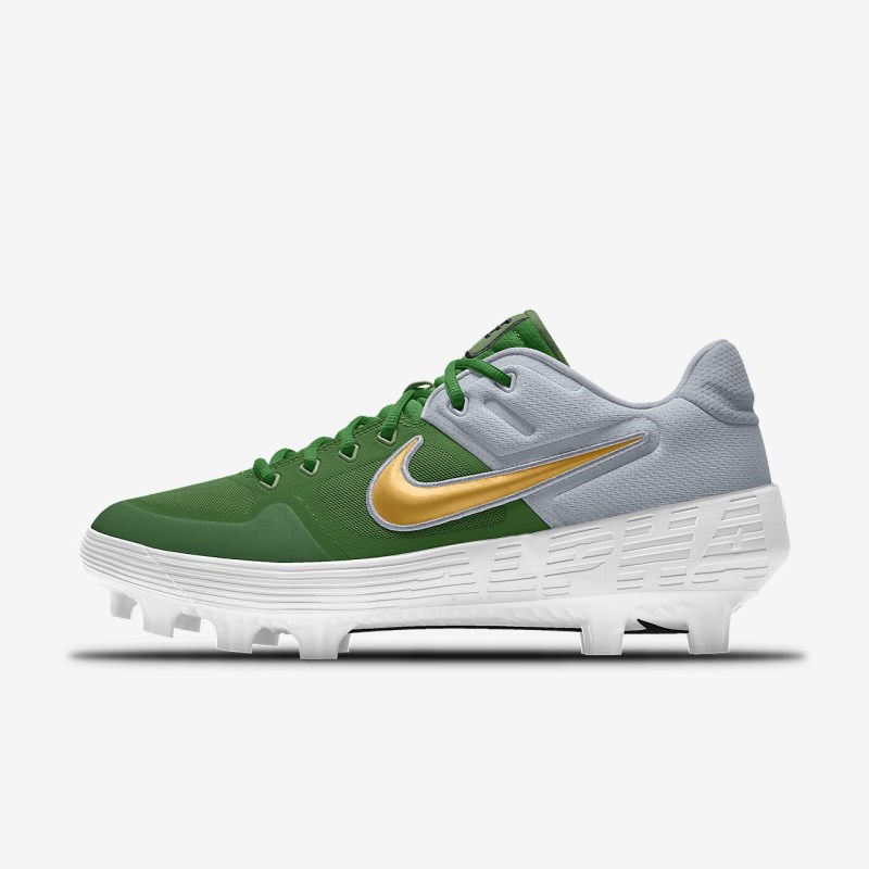 Nike Alpha Huarache Elite 2 Lav MCS Baseball Sko Dame Grøn | RI3983-504