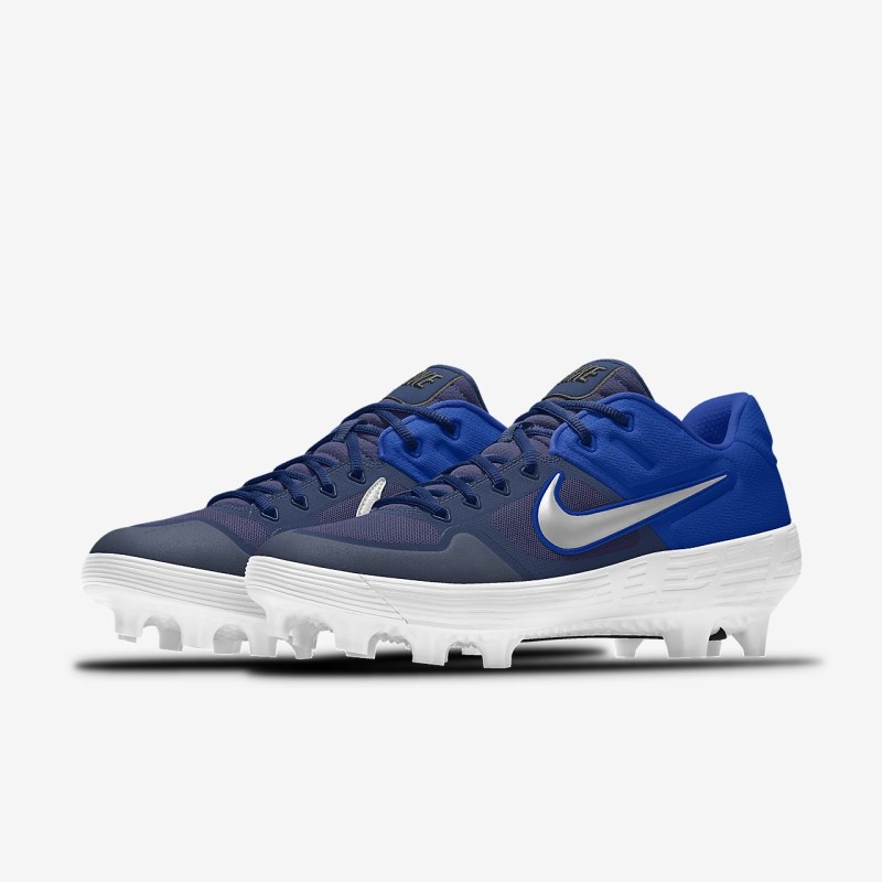 Nike Alpha Huarache Elite 2 Lav MCS Baseball Sko Herre Blå | WH4208-666