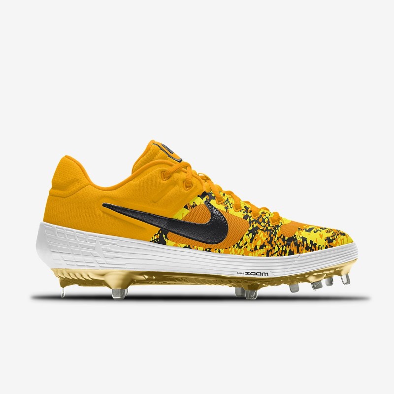 Nike Alpha Huarache Elite 2 Lav Metal Baseball Sko Herre Gul | CW1289-716