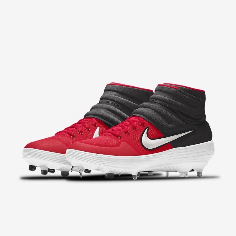 Nike Alpha Huarache Elite 2 Mid Baseball Sko Herre Rød | AT9832-368