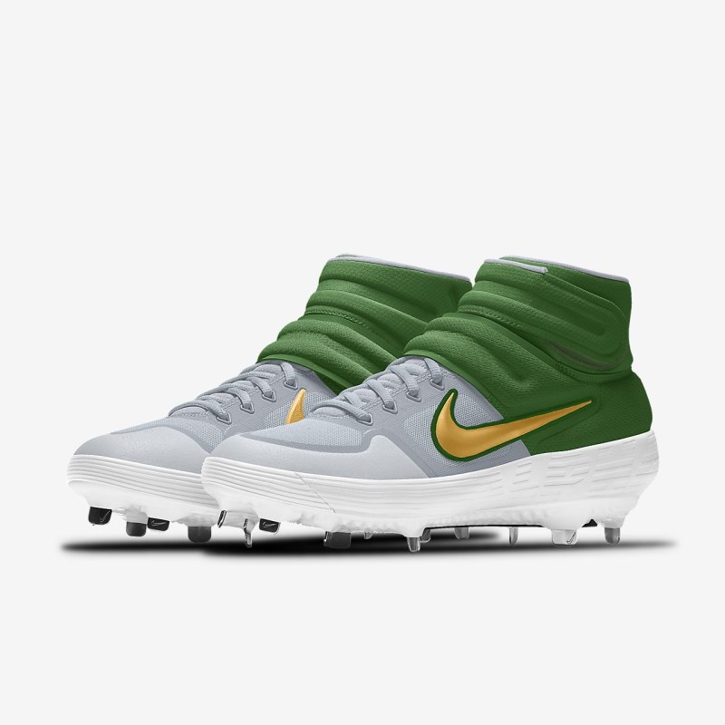 Nike Alpha Huarache Elite 2 Mid Baseball Sko Dame Grå | IF9480-450