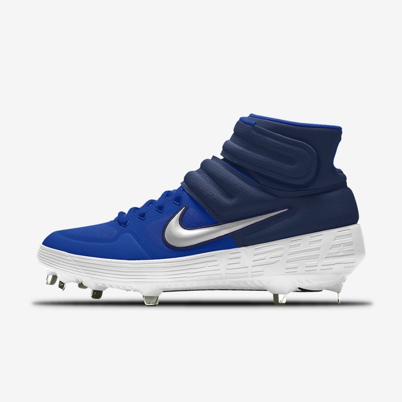 Nike Alpha Huarache Elite 2 Mid Baseball Sko Dame Blå | JS1146-140