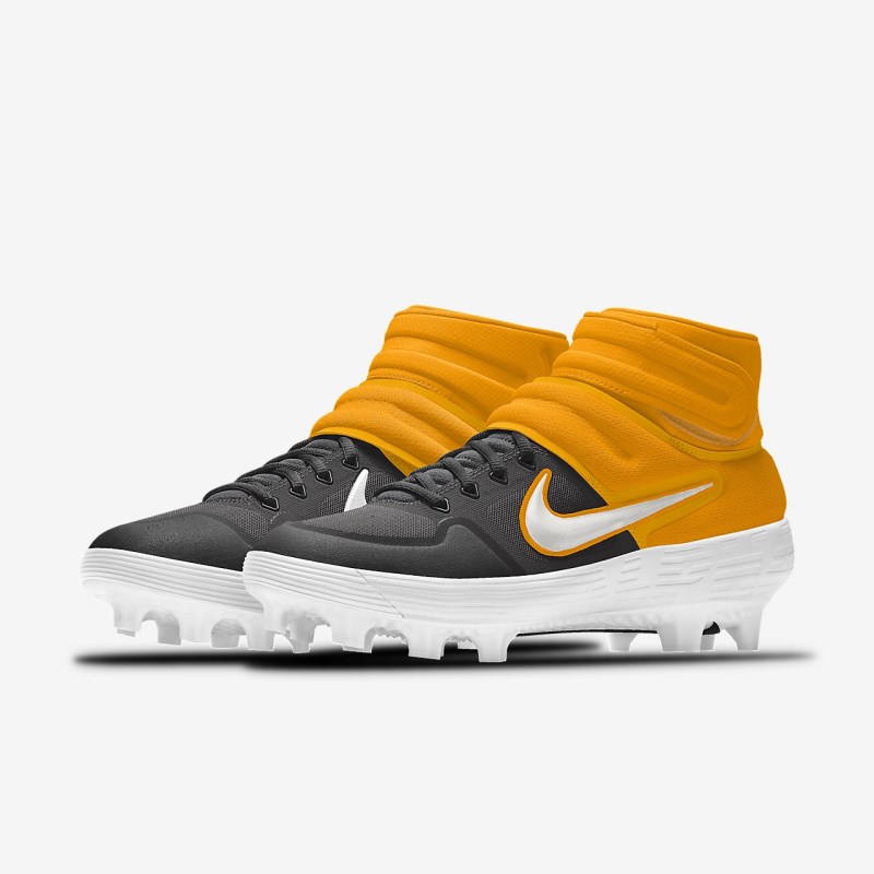 Nike Alpha Huarache Elite 2 Mid MCS Baseball Sko Herre Sort | EL2403-645