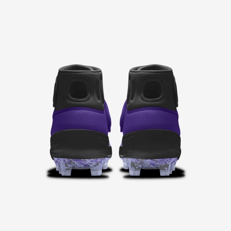 Nike Alpha Huarache Elite 2 Mid MCS Baseball Sko Herre Lilla | RX8330-795