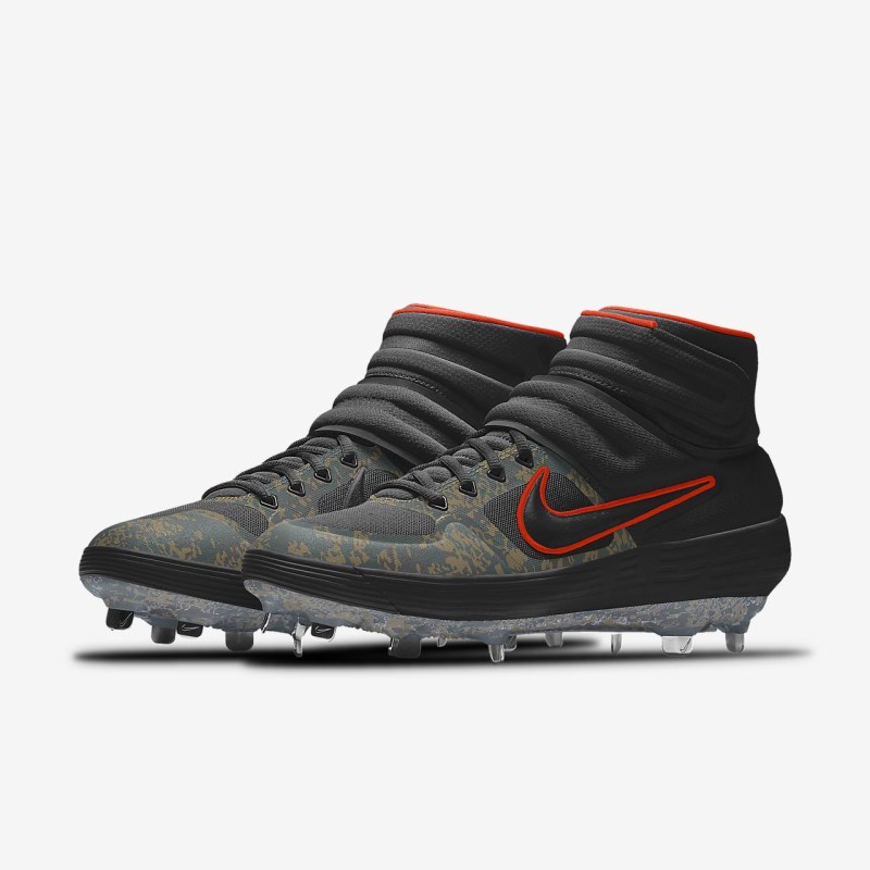 Nike Alpha Huarache Elite 2 Mid Metal Baseball Sko Dame Sort | HC5498-773