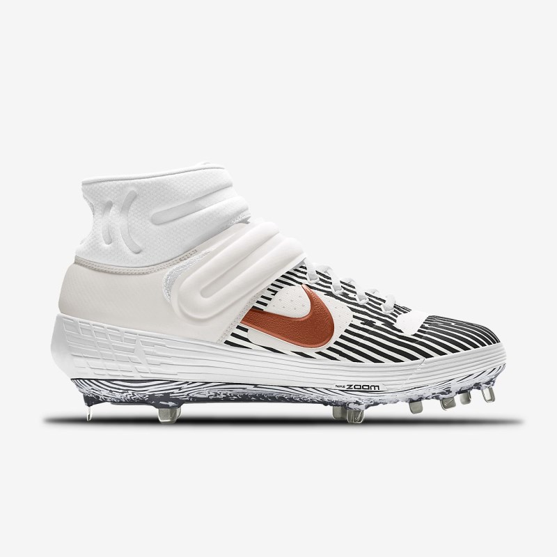 Nike Alpha Huarache Elite 2 Mid Metal Baseball Sko Herre Hvide | RN8952-042