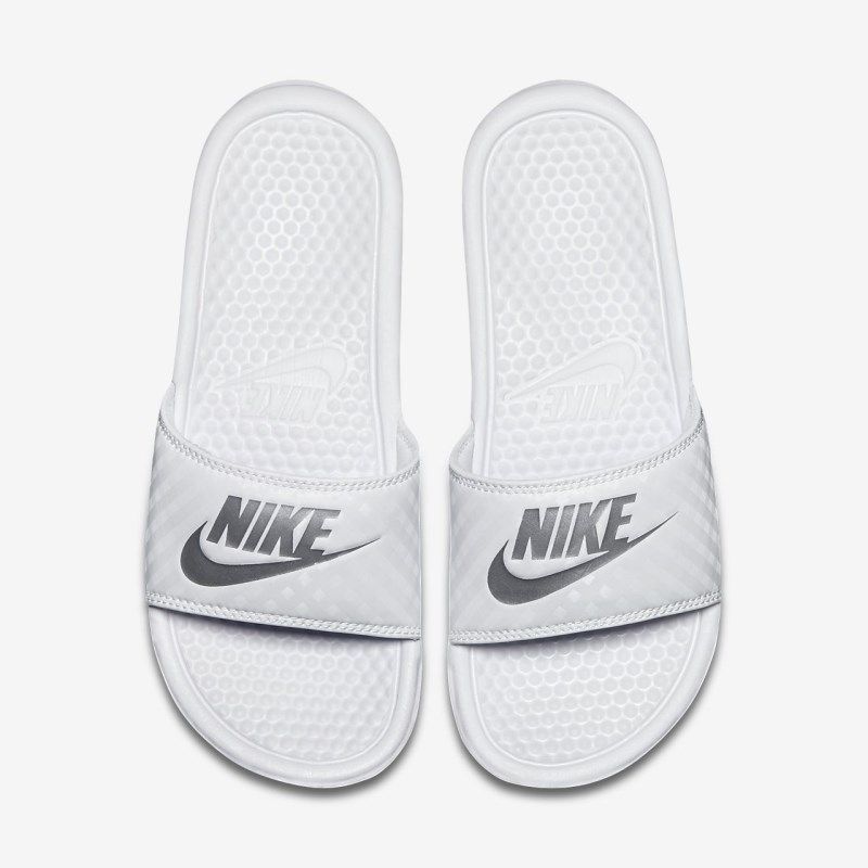 Nike Benassi Badesandaler Dame Hvide | HY3382-867