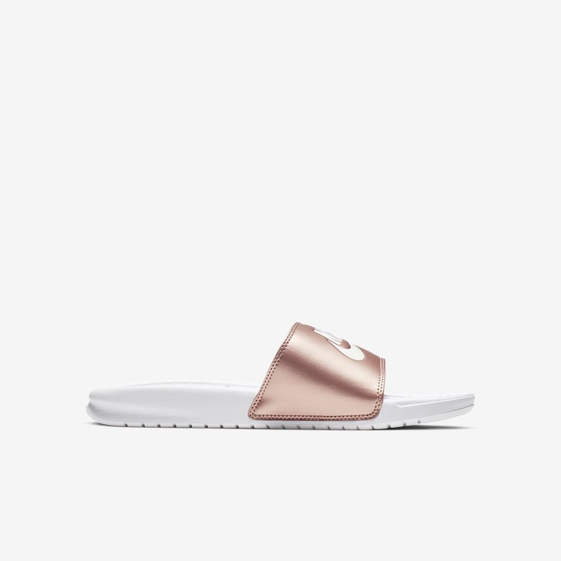 Nike Benassi Badesandaler Dame Hvide | JM8648-752