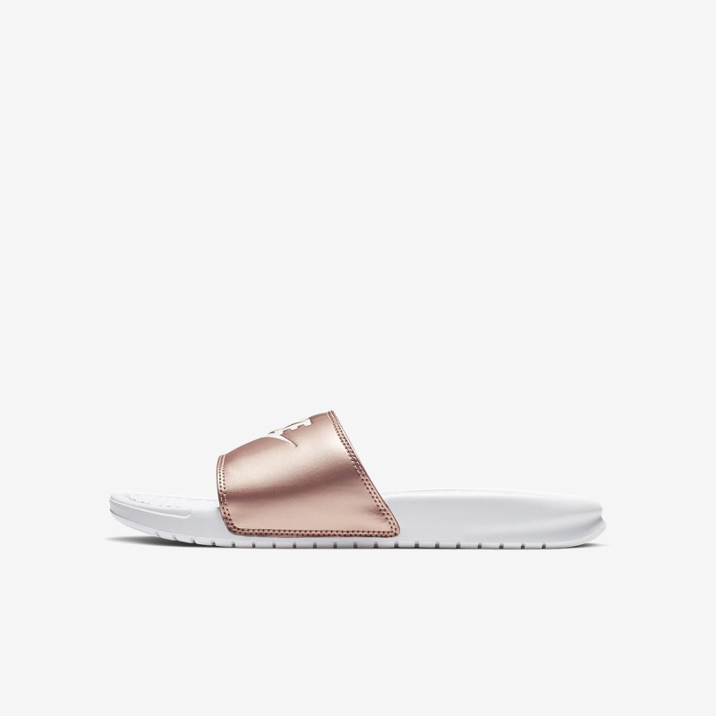 Nike Benassi Badesandaler Dame Hvide | JM8648-752