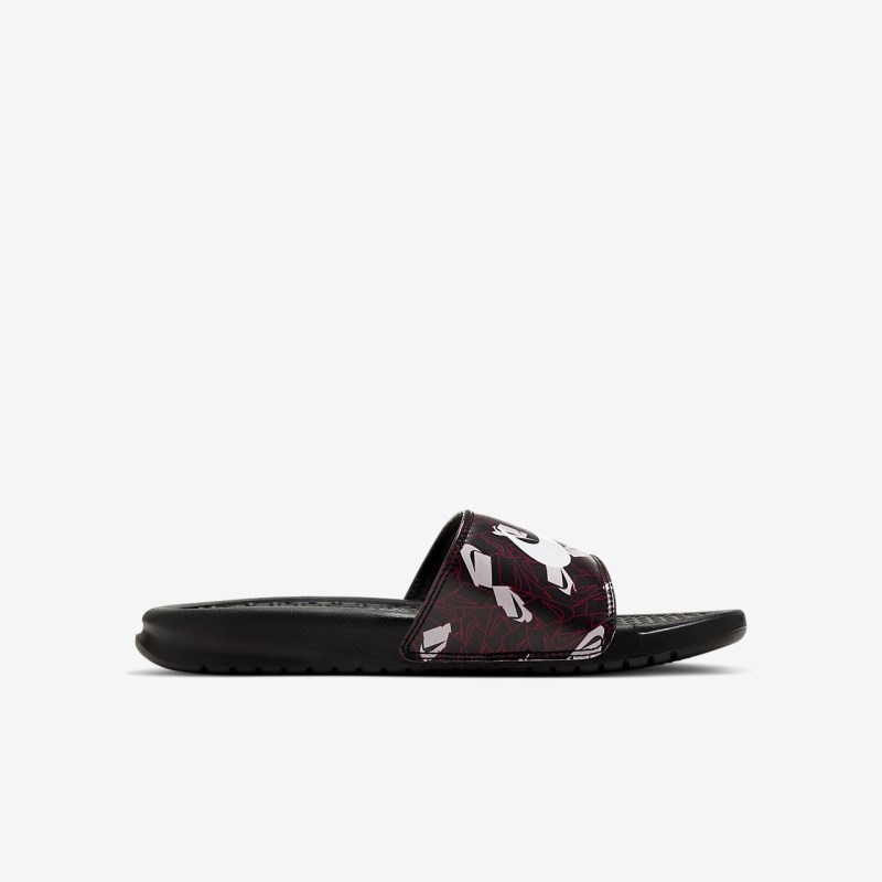 Nike Benassi JDI Floral Badesandaler Dame Sort | IL5878-720