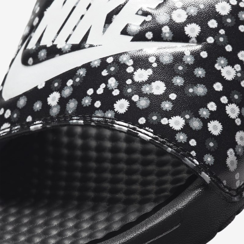 Nike Benassi JDI Floral Badesandaler Dame Sort | KT7042-747
