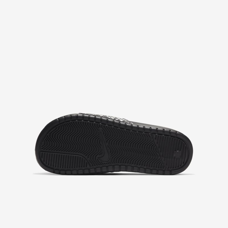 Nike Benassi JDI Floral Badesandaler Dame Sort | KT7042-747