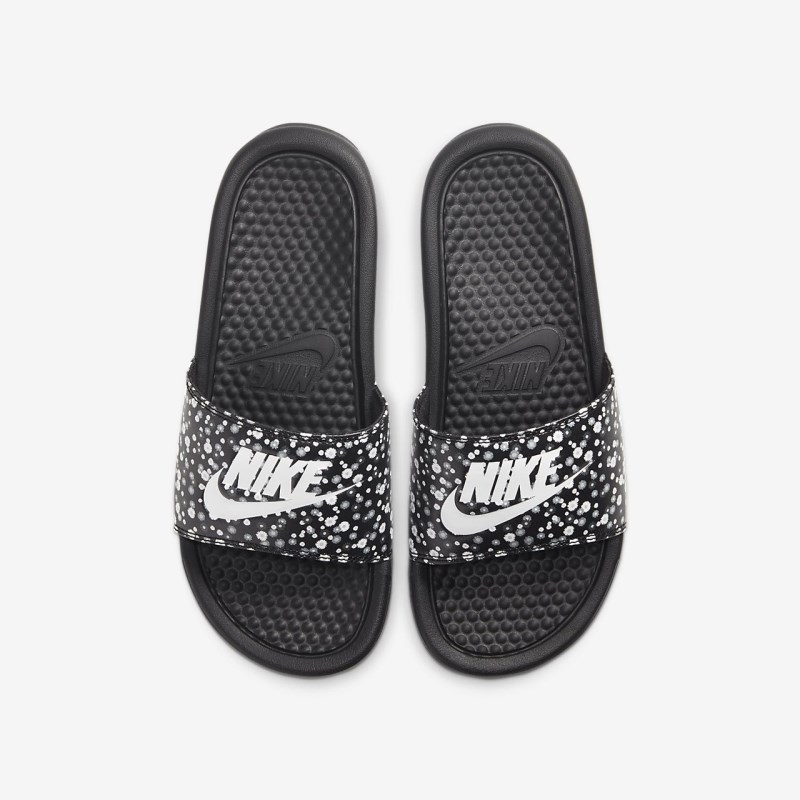 Nike Benassi JDI Floral Badesandaler Dame Sort | RD3502-514