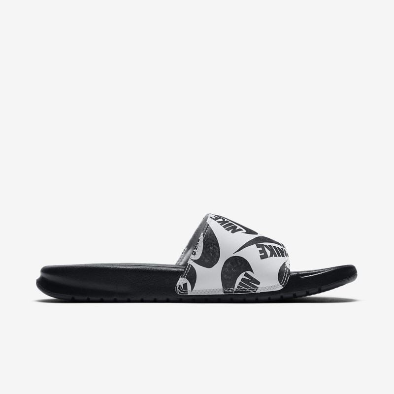 Nike Benassi JDI Floral Badesandaler Dame Sort | RD3502-514