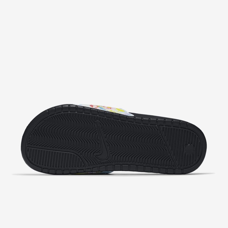 Nike Benassi JDI Floral Badesandaler Dame Sort | RQ1826-499